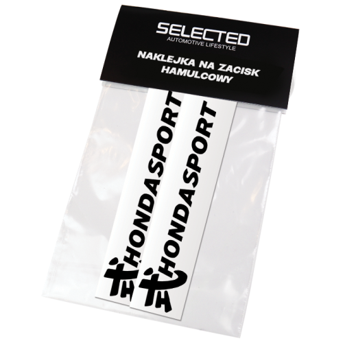 Naklejka na zacisk hamulcowy HONDA SPORT