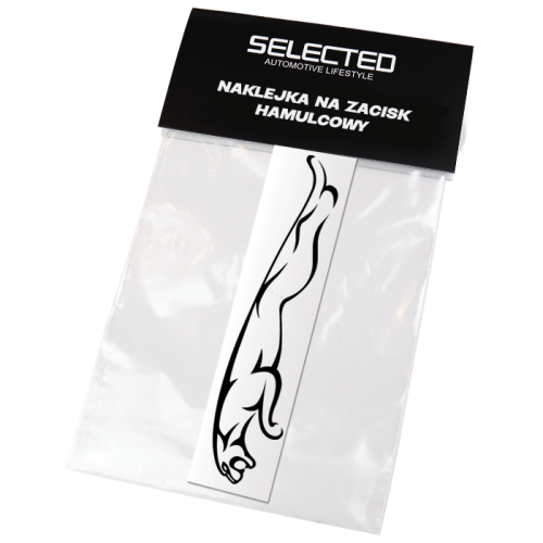 Naklejka na zacisk hamulcowy JAGUAR LOGO 02